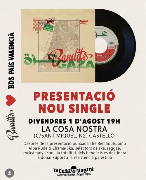 Presentació nou single Bandit i BDS País Valencià