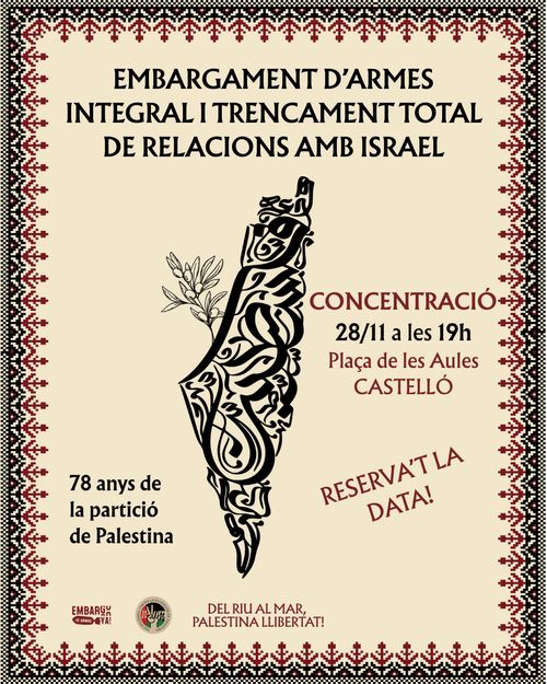 Concentración por palestina 