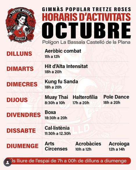 Aeróbic combat - Tretze Roses