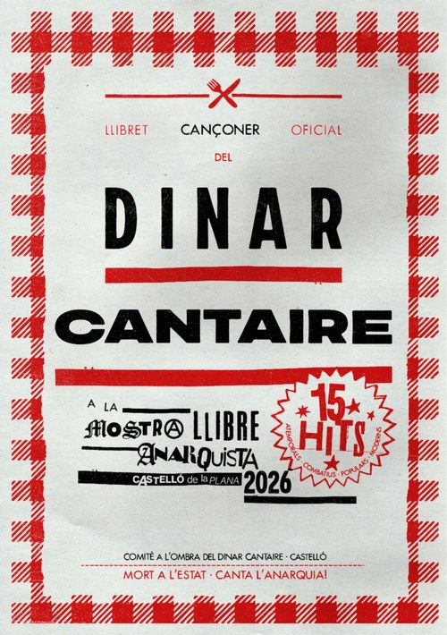 Dinar Cantaire a la XII Mostra del llibre anarquista