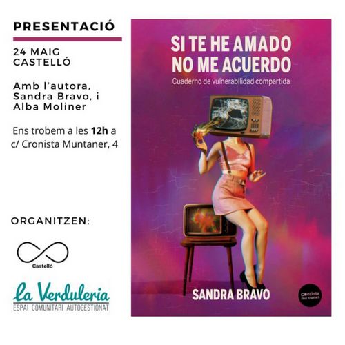 Presentació del llibre - Si te he amado, no me acuerdo