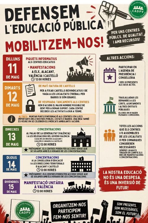 Defensem l'educació pública