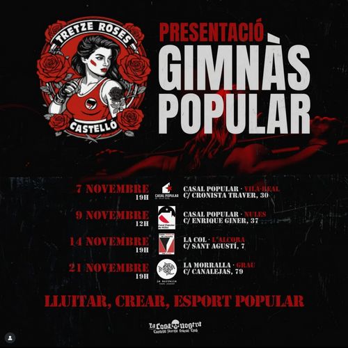 Presentació Gimnàs popular Tretze Roses - La morralla