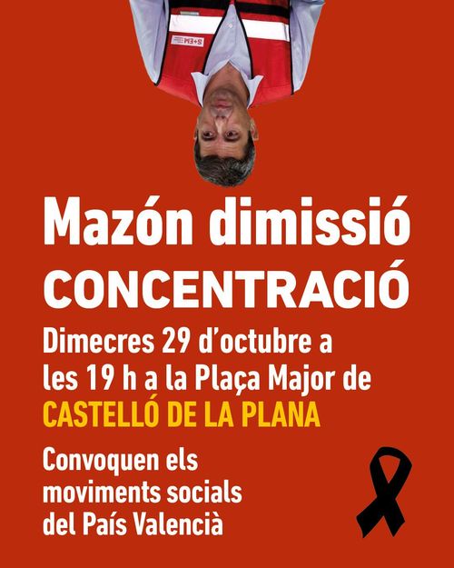 29-0 Concentració Mazón Dimissió 